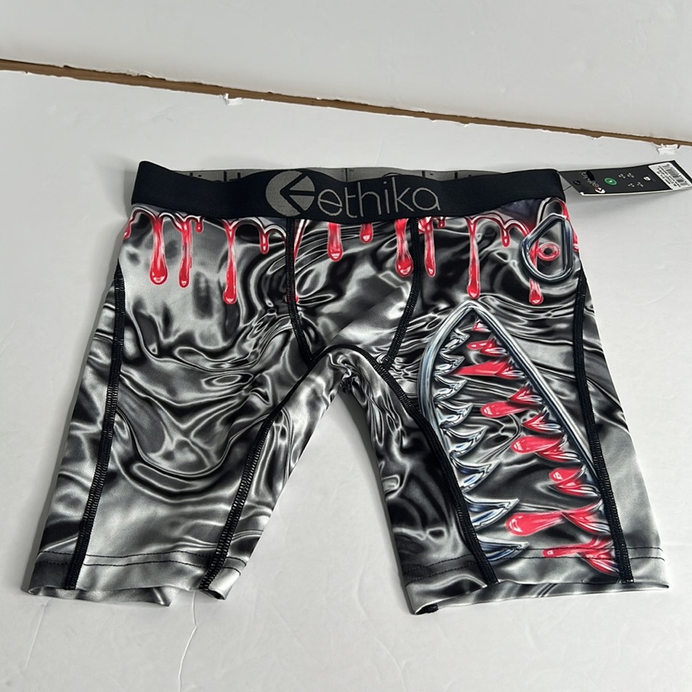 KIDS ETHIKA BOMBER SLIME BOXER BRIEFS - Picture 4 of 7